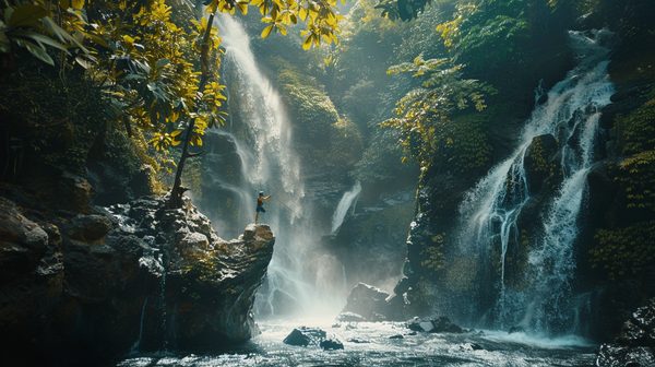 Discover canyoning in Bali with adventure and spirit